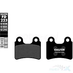 Klocki hamulcowe Galfer Semi Metal Street FD223G1054