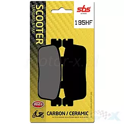 Klocki hamulcowe ceramiczne SBS Ceramic Street 195HF