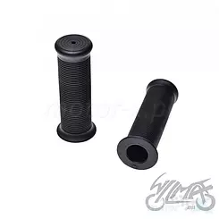 Manetki komplet  7/8"+1" 124mm czarna