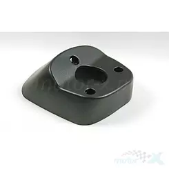 Osłona tłumika część przy wydechu czarna Barton B-Max 125