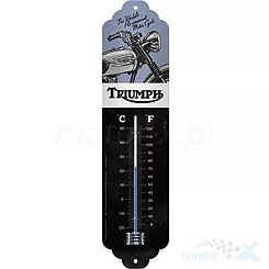 Termometr Triumph Motorcycle Blue Nostalgic Art 80344