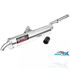 Końcówka tłumika, homologowana, Giannelli Enduro Aluminium, Yamaha TDR 125 98-01