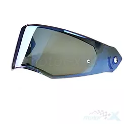 Szyba kasku ff324 evo iridium blue