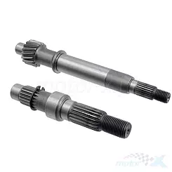 Wałki przekładni tylnej, wałek sprzęgłowy + wałek zdawczy 139QMB/QMA (GY6 50) 4T