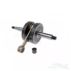 Wał korbowy, sworzeń tłoka 15mm, Top Racing Minarelli RV4  19.50mm