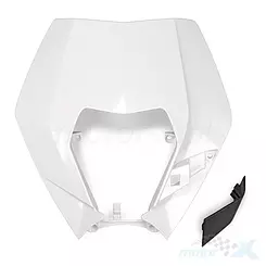Osłona przednia górna biała UFO Plast KTM EXC / EXC-F 09-13