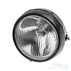 Lampa przednia, czarna, żarówka H6, wersja B Ferro 900