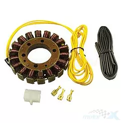 Stator iskrownik, stojan alternatora, alternator, Electrex G73 Yamaha XV250, XT 600E, XTZ660, Suzuki LTF250/300, VZ800, Kawasaki ZZR600, GPX