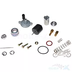 Zestaw naprawczy gaźnika BING 12mm, 18 elementów, WM Motor, Puch / Sachs / Hercules / KTM / DKW / Jawa / Babetta