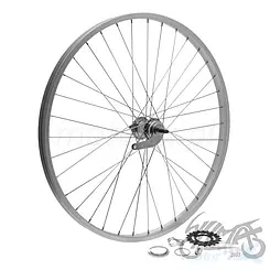 Felga tylna, koło rowerowe 26", torpedo, aluminiowa, VELOSTEEL 