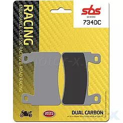 Klocki hamulcowe  karbonowe SBS Dual Carbon Racing 734DC