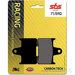 Klocki hamulcowe  karbonowe SBS Carbon Tech Racing 715RQ