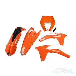 Zestaw osłon nadwozia pomarańczowy UFO Plast KTM EXC 12-13 / EXC-F 12-13