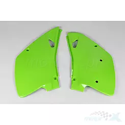 Osłony tylne górne komplet zielony UFO Plast Kawasaki KX 125 / 250 92-93