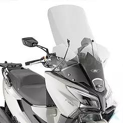 Szyba czołowa bez mocowań, 97x66 cm, Kappa 6115DTK Kymco X-Town