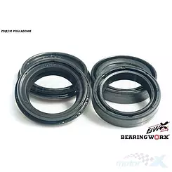 Uszczelniacze amortyzatorów przednich, pyłowe i olejowe, 37x50x11mm Bearing Worx FDS14914 (56-123)