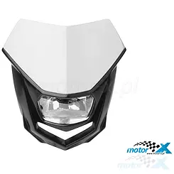 Lampa przednia, reflektor, biały, Polisport HALO