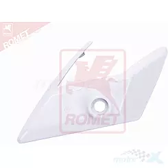 Osłona lampy przedniej boczna prawa biała Romet Z-ONE S 125