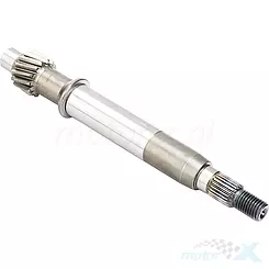 Wałek sprzęgłowy przekładni tylnej 163 mm Romet