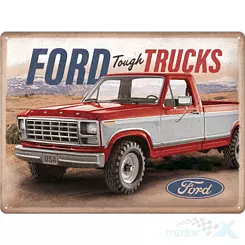 Tablica, plakat 30x40 cm, tłoczona blacha, ford tough trucks f25 Nostalgic Art 23324