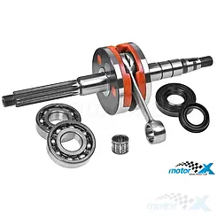 Wał korbowy, sworzeń tłoka 12mm, Kit Tec Racing, CPI / Keeway 