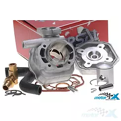 Cylinder kompletny z głowicą Airsal Tech Racing 50cc, Peugeot stojący LC