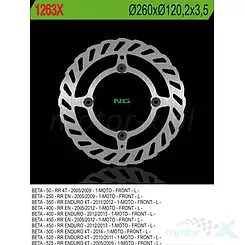 Tarcza hamulcowa NG 1263X