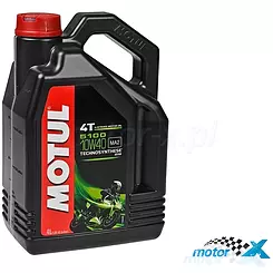 Olej silnikowy MOTUL 5100 Technosynthese półsyntetyczny 4T 10W40 5L