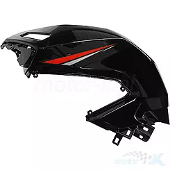 Osłona zbiornika paliwa lewa czerwona Barton Blade-R / Lexmoto LXR / Taro GP1