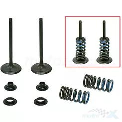 Zawory ssące, stalowe, kompletne, Psychic Motorsports XU-09526IK HONDA CRF 250 R '04-'07, CRF 250 X '04-'17 (MX-09526I)