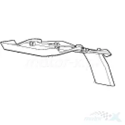Wspornik tablicy rejestracyjnej Benelli TRK 702 / TRK 702 X