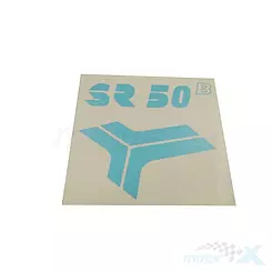 Nalepka kapy sr50 niebieska