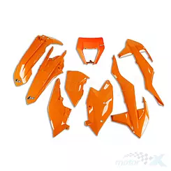 Zestaw osłon nadwozia pomarańczowy UFO Plast KTM EXC 17-19 / EXC-F 17-19