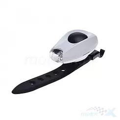 Lampa przód led do roweru i na kask rowerowy