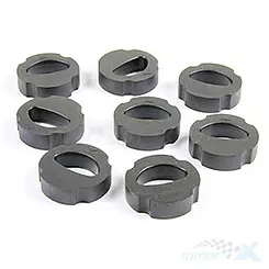 Gumki kosza sprzęgłowego, 8 sztuk, Prox Kawasaki KX 250 89-05, KXF 450 06-18