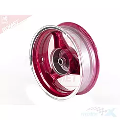 Felga tylna 3.50x12" czerwona Romet Traffico 2
