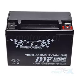 Akumulator YB6.5L-BS WM Motor 12V 6.5Ah 138x65x100mm 65CCA
