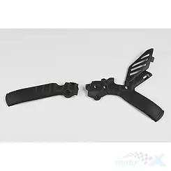 Osłony boczne czarne UFO Plast KTM SX / SX-F / EXC /  EXC-F 07-11