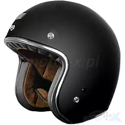 Kask otwarty Jet Origine Primo Solid, Matowy Czarny