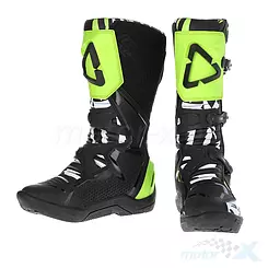 Buty motocyklowe Cross LEATT 3.5 ZEBRA