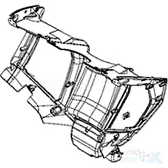 Osłona przednia wewnętrzna Kymco