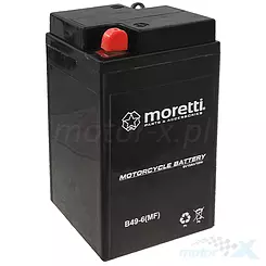 Akumulator żelowy Moretti Parts B49-6 6V 10Ah Moretti