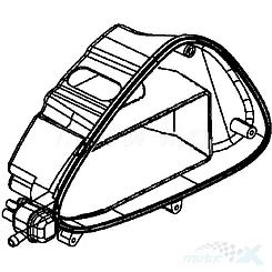 Obudowa filtra powietrza Kymco