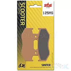 Klocki hamulcowe  spiekane SBS Sinter Maxi Scooter 125MS