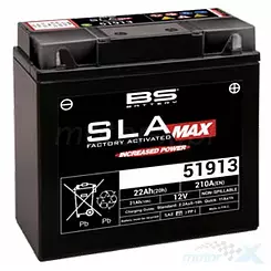 Akumulator bezobsługowy BS Battery 51913 SLA Max (G12-19) (SLA12-19) 12V 21Ah 182x77x168mm 210CCA