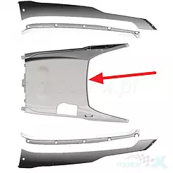 Osłona pod podłogą Keeway Versilia 125 P021-06-3910-13910060080000