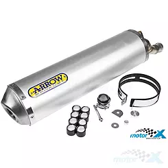 Końcówka wydechu Arrow Maxi Race Tech Aluminium, Honda Silver Wing 400 05-09 / 600 01-06 (E)