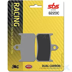 Klocki hamulcowe  karbonowe SBS Dual Carbon Racing 622DC