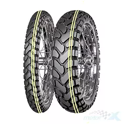 Opona motocyklowa dual Mitas 170/60-17 ENDURO TRAIL XT+ DAKAR 72T TL/TT M+S (PODWÓJNY ŻÓŁTY PASEK) tył