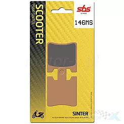 Klocki hamulcowe  spiekane SBS Sinter Maxi Scooter 146MS